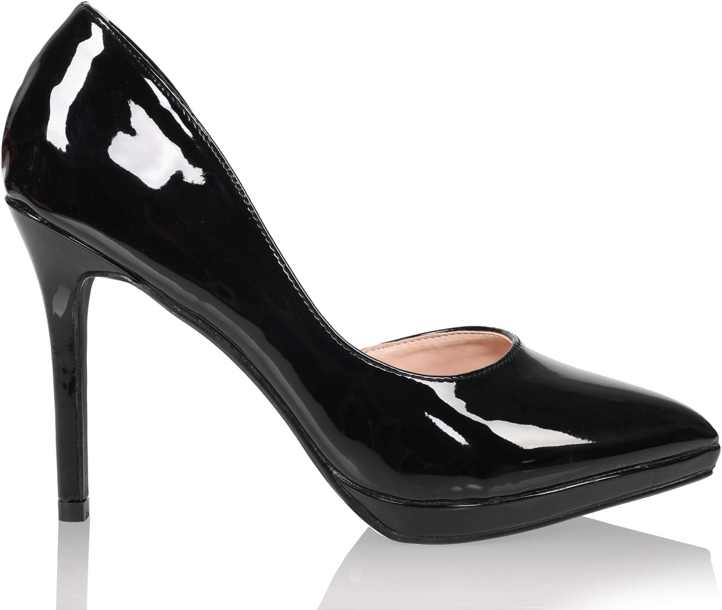 Women's Stiletto High Heel Dress Pumps Shoe Black 9