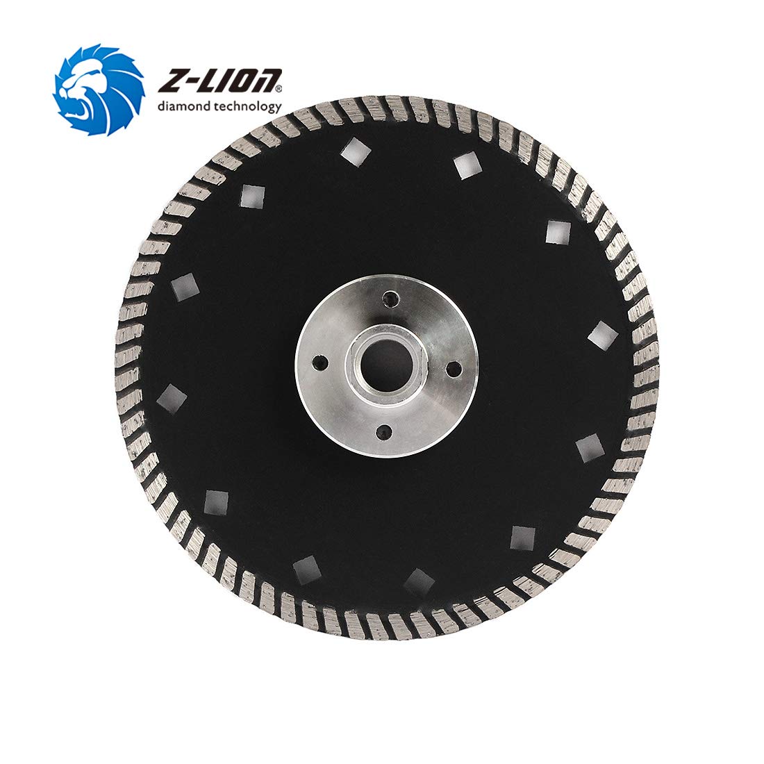 Diamond Saw Blade 6 Inch Double Segments with 5/8-11 Thread for Marble Granite Stone Pavers Concrete Cutting