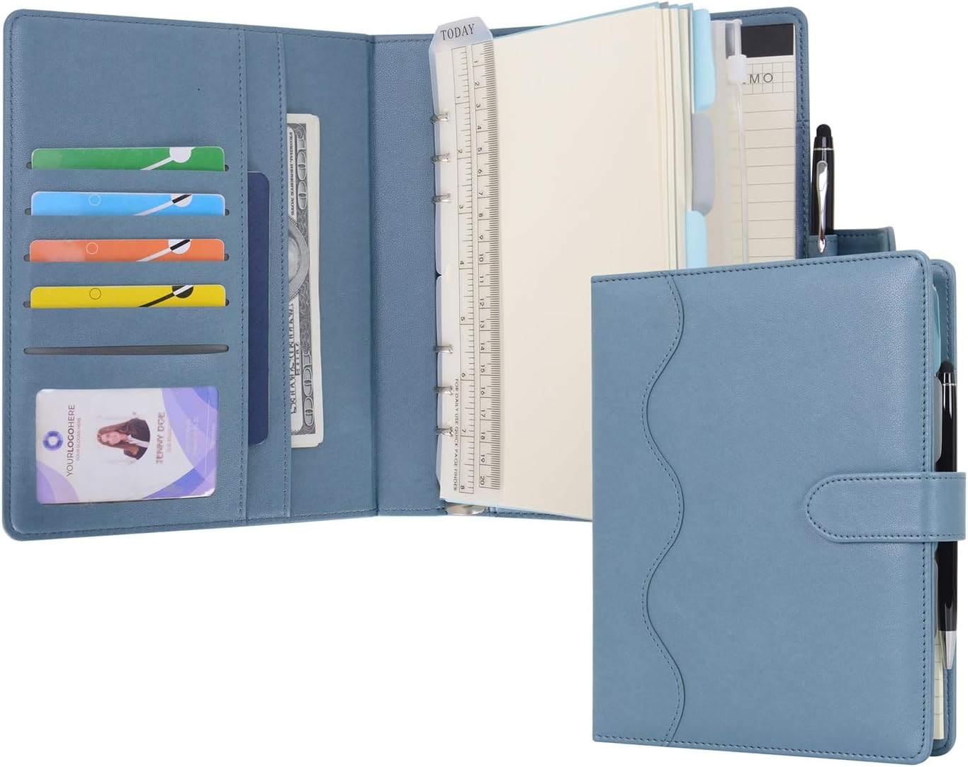 NectaRoy B6 Liniertes Tagebuch-Papier 2-Pack - 480 Seiten Für Filofax Personal Organizer