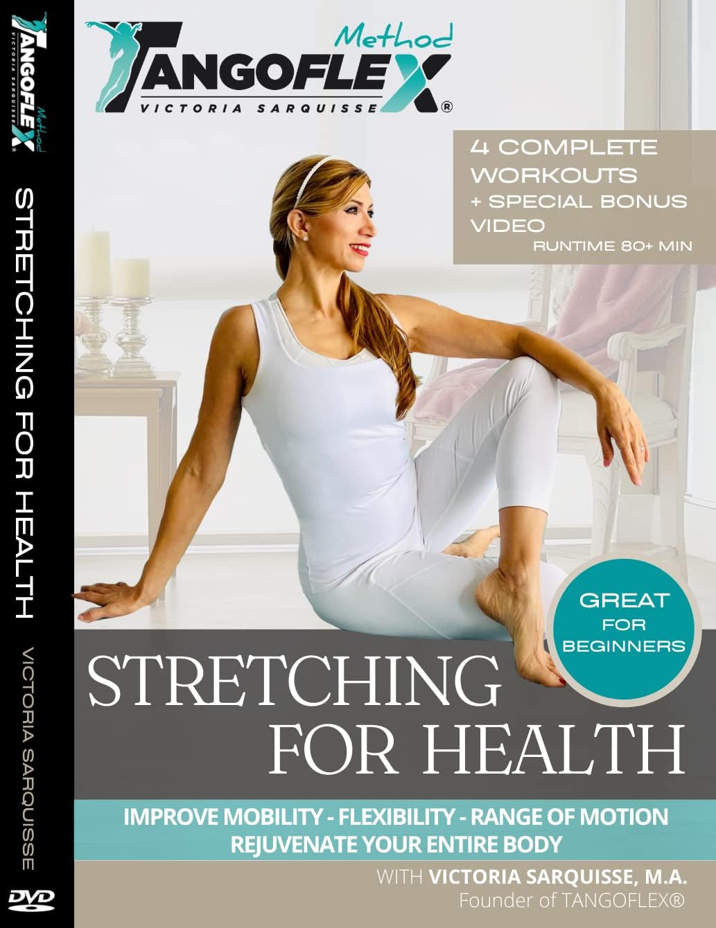 TANGOFLEX: Stretching for Health Exercise DVD - Released March 2022