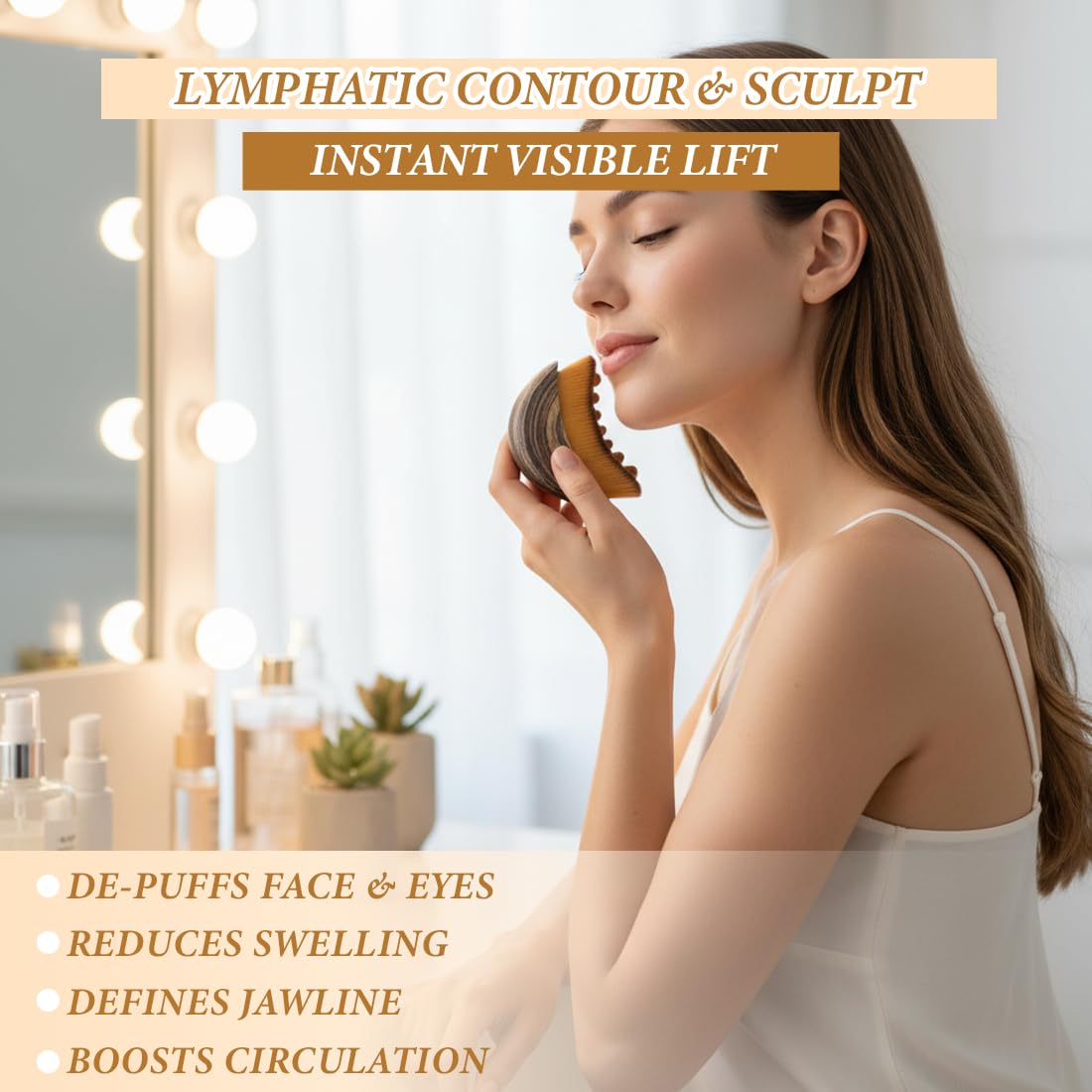 IWIDYA 1 Unidad cepillo facial linfatico – Para Contornos Definidos y Piel Lisa,cepillo facial efecto lifting,para Rostro, Cuello y Mandíbula — view 5