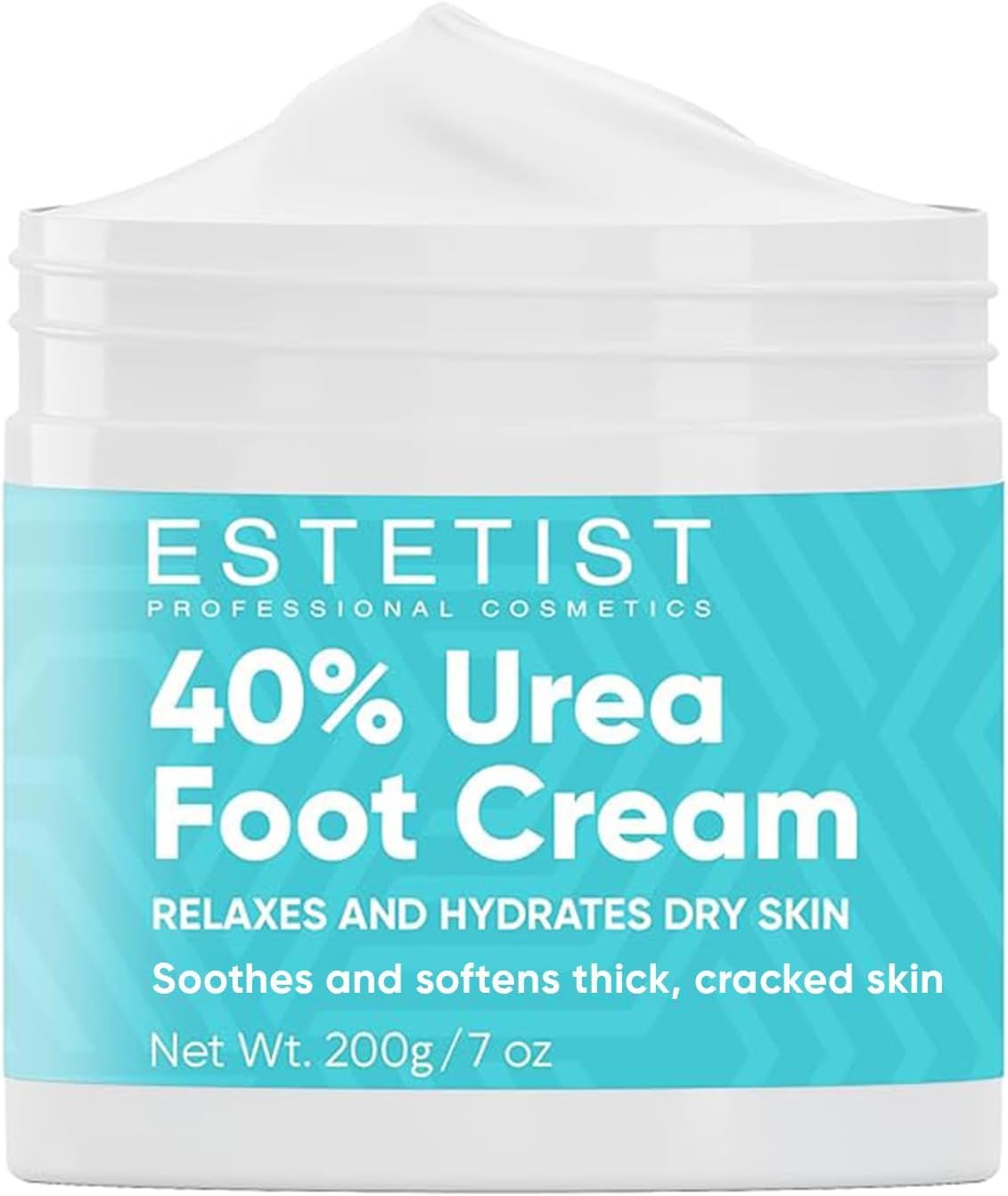 Urea Foot Cream 40% Foot Lotion For Dry Cracked Feet Moisturizes & Rehydrates For Rough Heel Knees Elbows Foot Care Lotion with Vitamin E and Aloe Vera Reduce Itching Callus & Dead Skin Remover