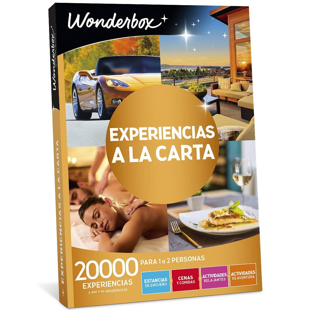 WONDERBOX Geschenkbox mit Brief-Erlebnissen – originelles Geschenk für Männer, Frauen, Weihnachten, Geburtstag – für Menschen, die durch den Alltag gestresst sind.