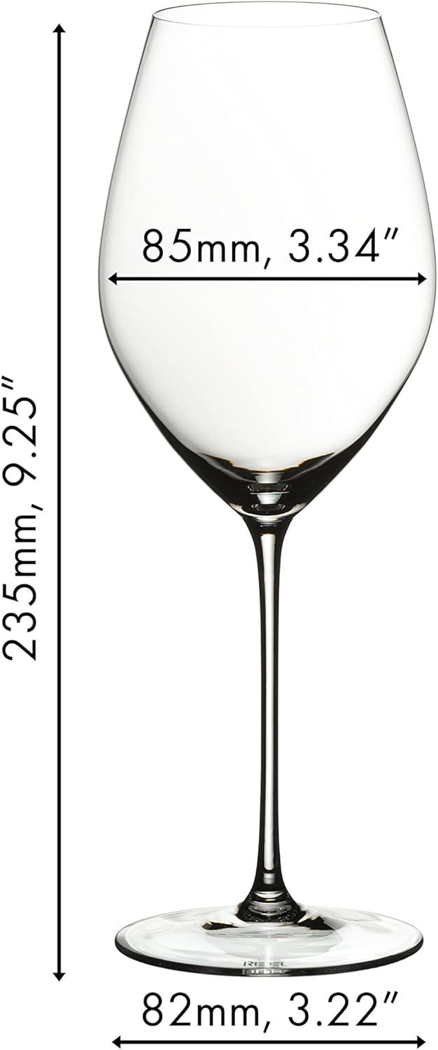 Riedel Personalized Veritas Champagne Wine Glasses, Set of 2 Custom Engraved 15oz Crystal Champagne Glasses for Champagne, Sparkling Wine, Gift for Wine Lovers
