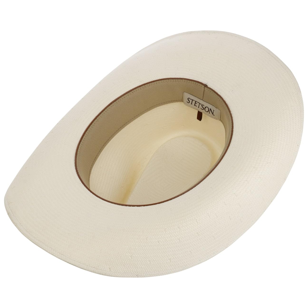 STETSON Pittsfield Kapelusz kowbojski styl western czapka przeciwsloneczna sloma toyo pasek skorzany Unisex Wiosna Lato
