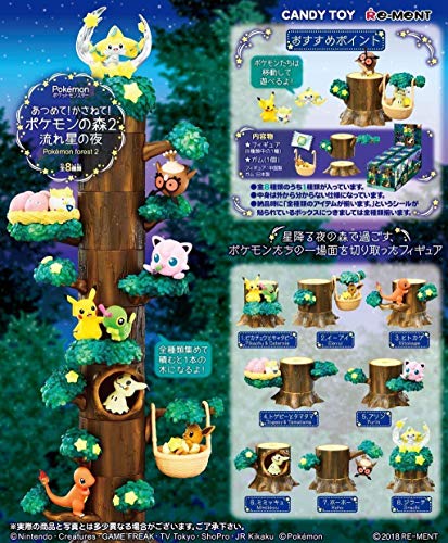 Third Party - Figurine Pokemon Forest Volume 2 - Boite De 8pcs - 4521121204390