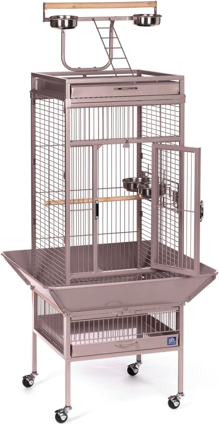 Playtop Bird Home in Blush Finish