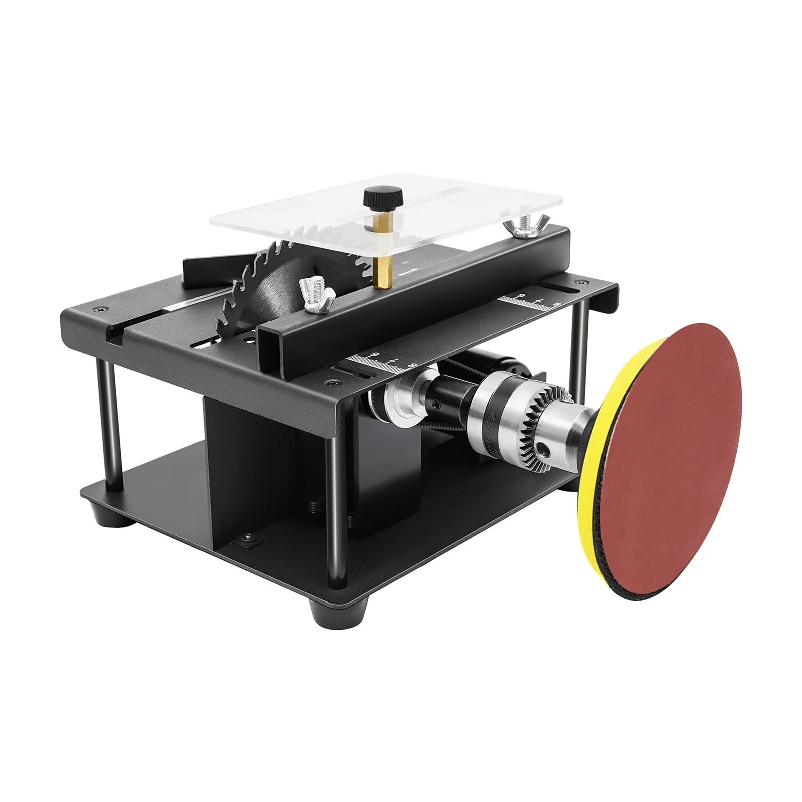 Miniaturowa piła stołowa, Elektryczna piła stołowa przenośna do cięcia drewna jadeitowego, drewna, stopu aluminium, akrylu