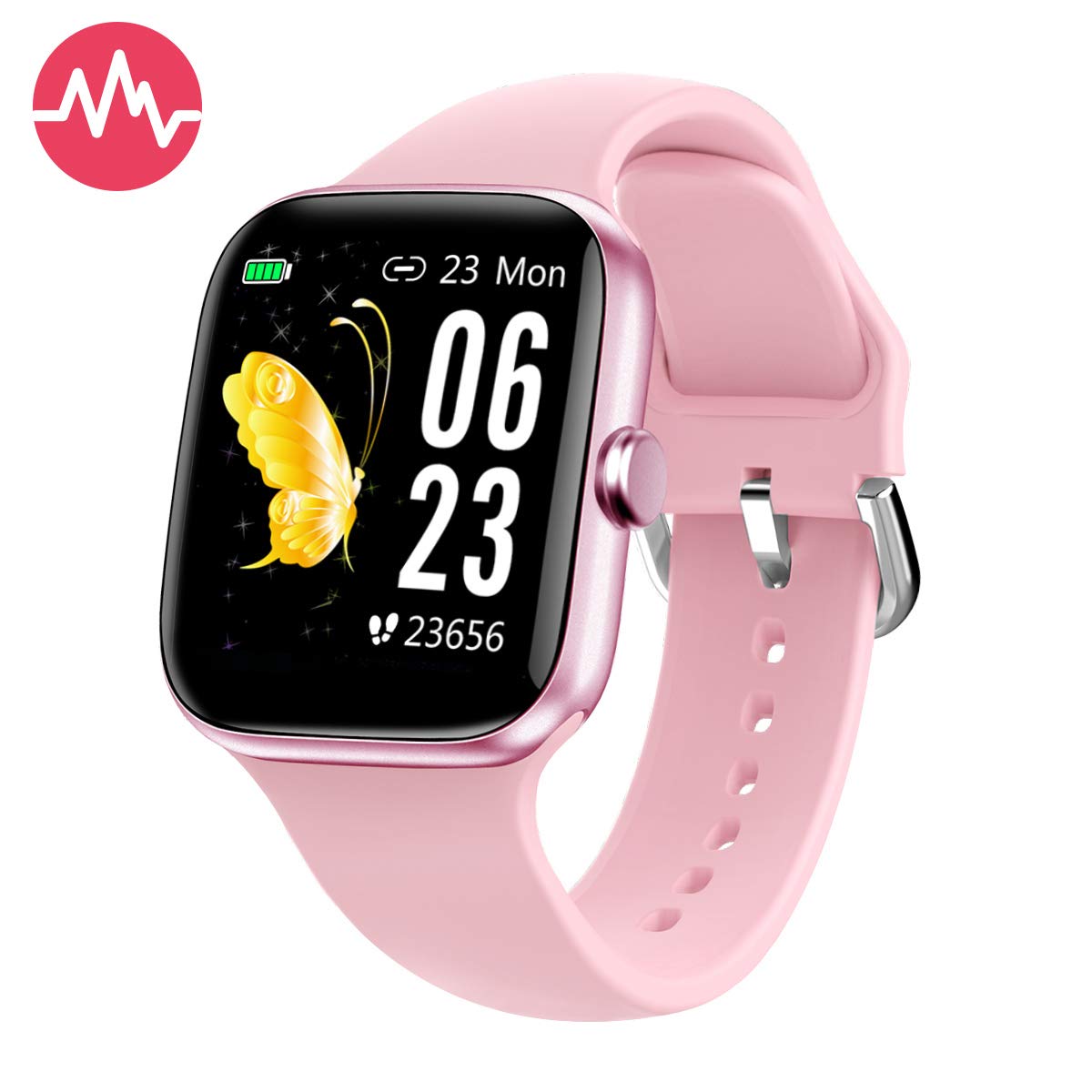 Smart Watch for Men Women,Fitness Tracker with 1.54" Full Touch Color Screen ,IP67 Waterproof Pedometer Smartwatch with Pedometer Heart Rate Monitor Sleep Tracker for Android and iOS Phones
