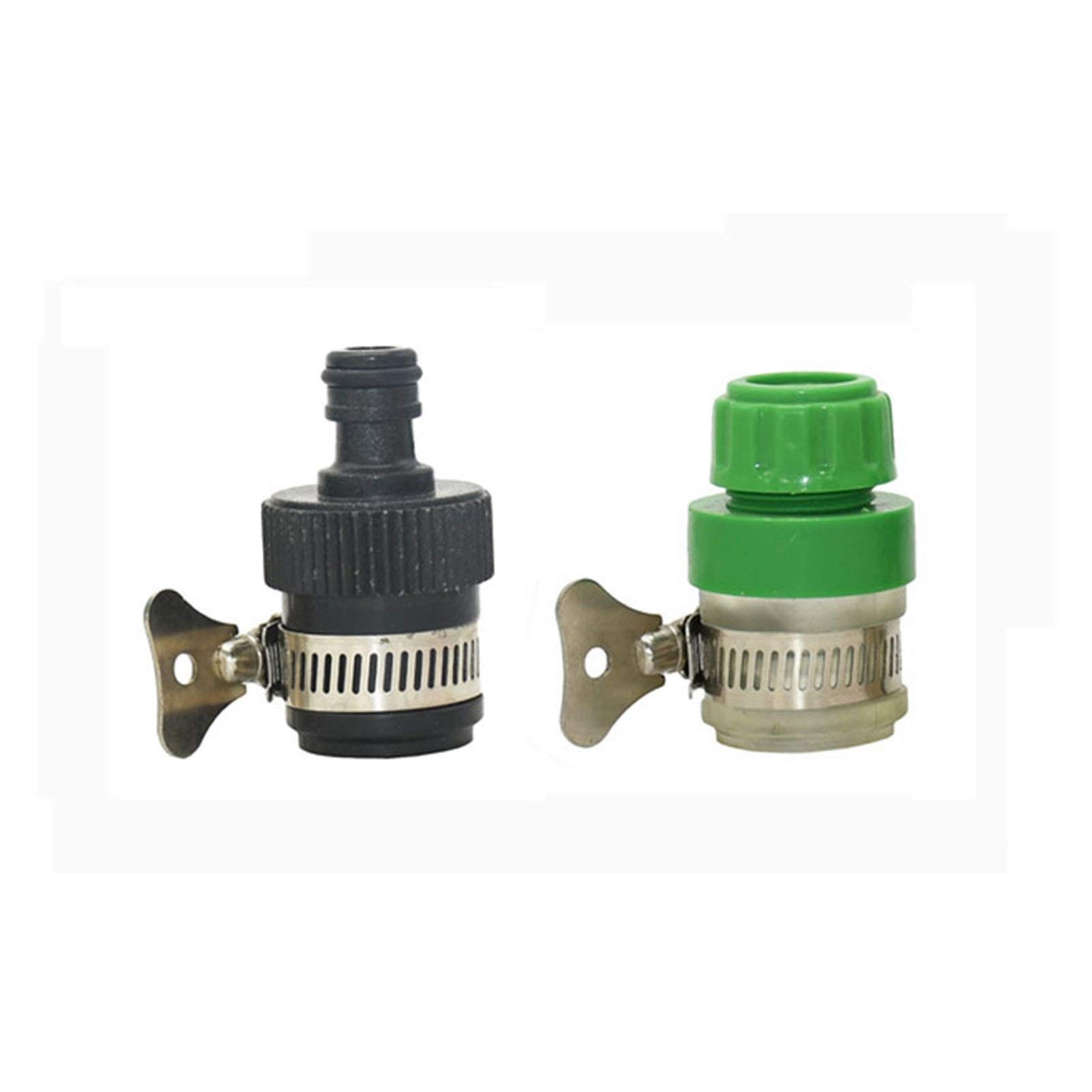 Conector de Manguera de 16 mm Conector de Grifo Redondo para 1/2 Manguera Grez del Grifo Conector rápido de Manguera de 16 mm 20 PCS