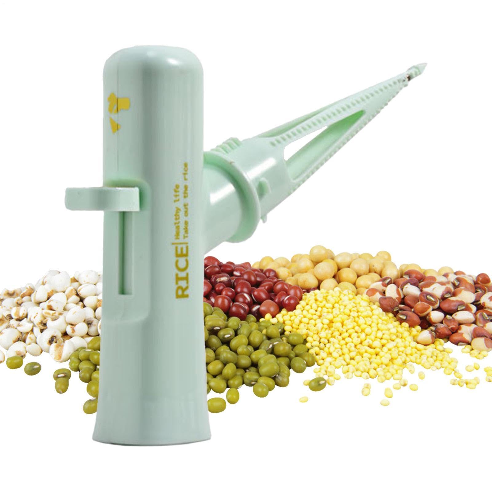 Bolsa de arroz boquilla para cocina y dispensador de harina con sello hermético
