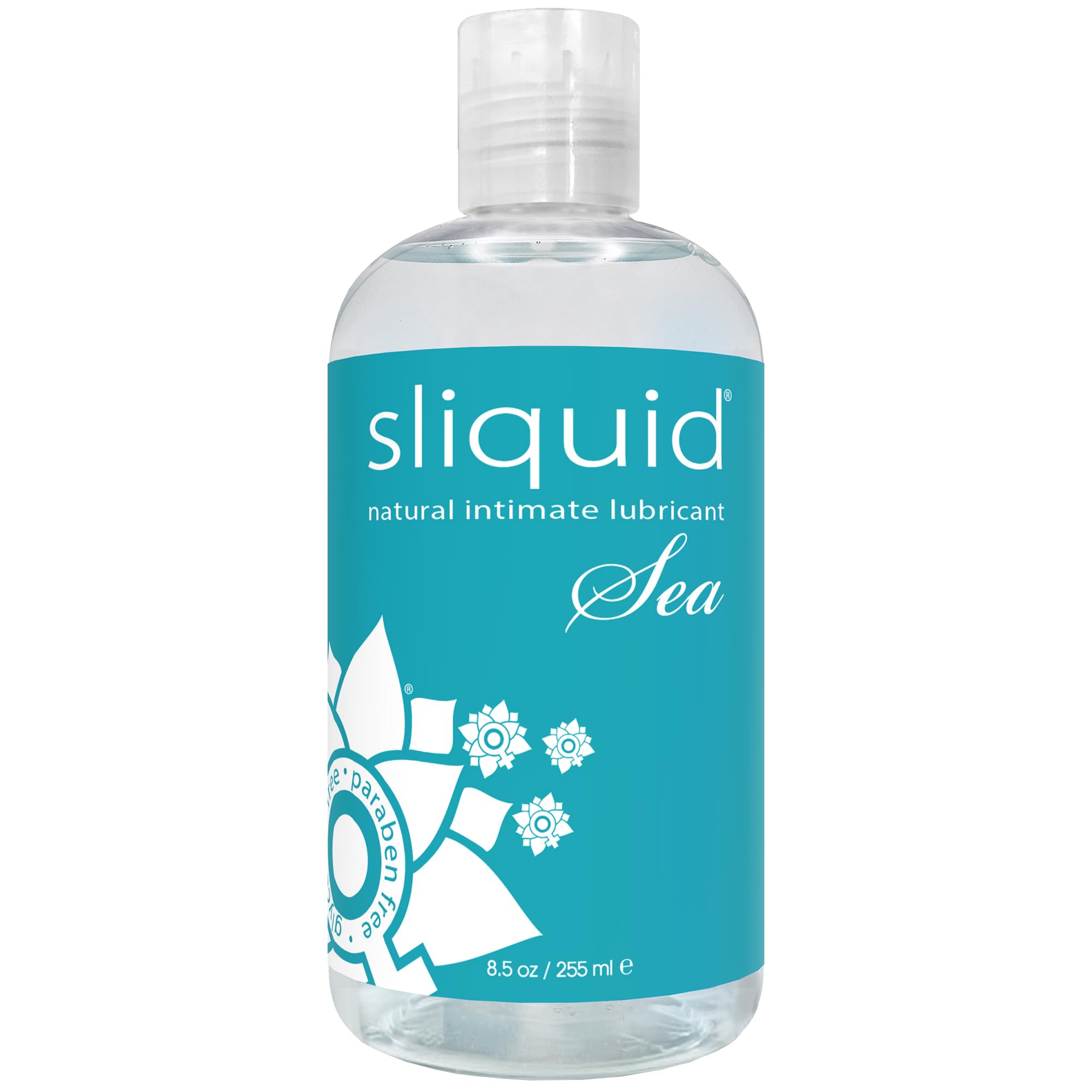 Sea – Water-Based Lube, Intimate Gel Infused with Rejuvenating & Moisturizing Seaweed Extracts, Personal Lubricant, 8.5 Oz
