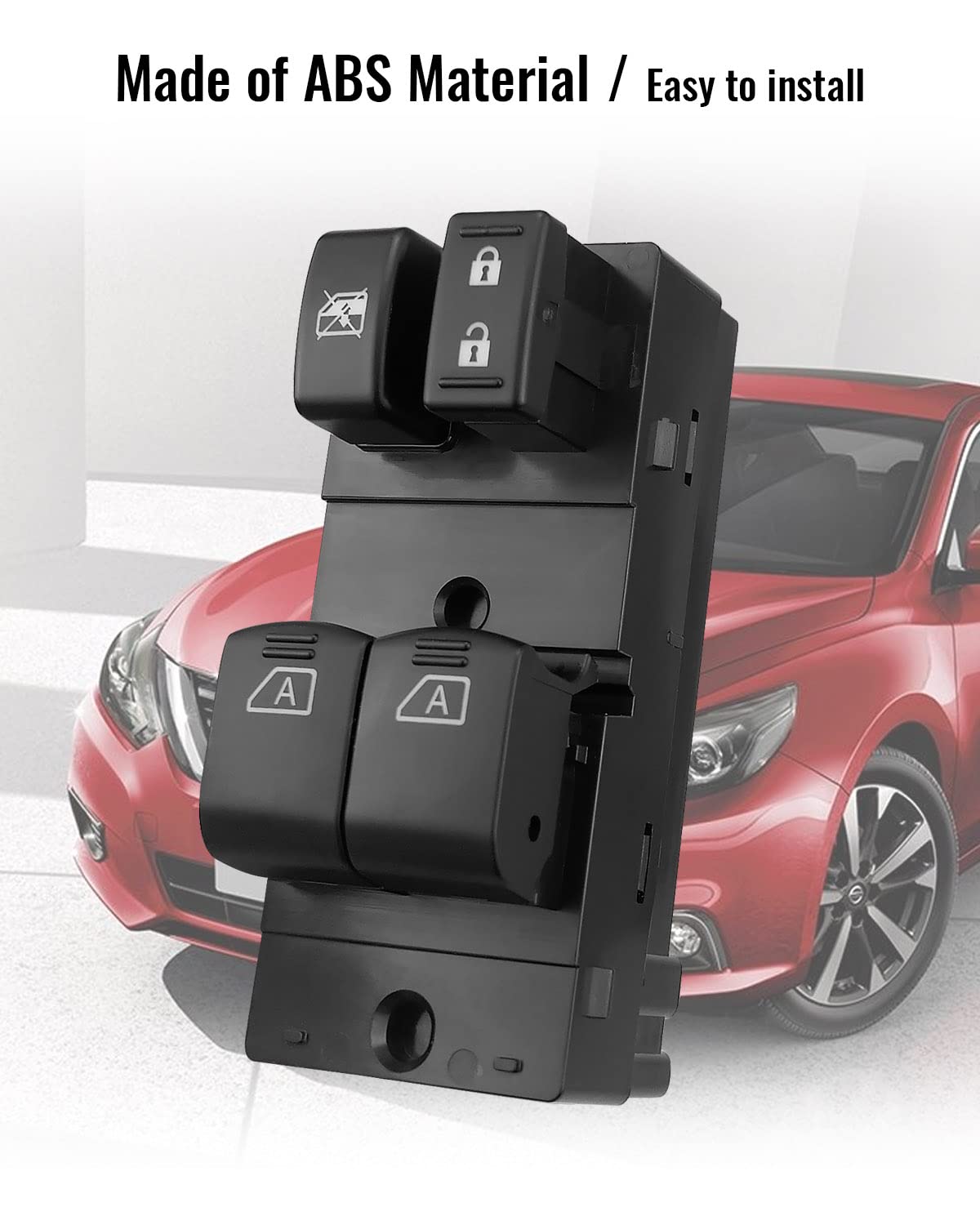 Power Window Switch Fit for Nissan 350Z Altima Titan NV200 Quest 2003-2019 Infiniti G35 G37 2003-2013 Replace 25401CD000 25401CD010 25401CD02A 25401CD02D
