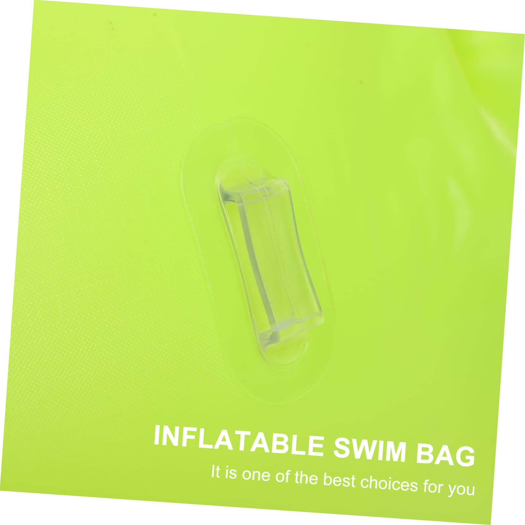 Happyyami 2pcs Inflatable Swim Bag Portable Swimming Pouch for Safety Lightweight Life Saving Storage for Beach Pool and Summer Activities Easy to Use Durable Material Present Option