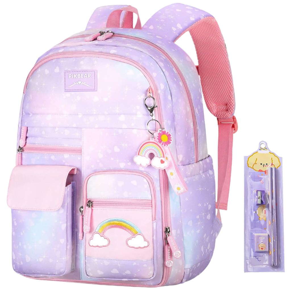 School Bag for Girls and Boys Waterproof Stylish Durable Kids Bag Burden Relief Cartoon School Backpacks for Kids Birthday Gift Backpack for School-image-32