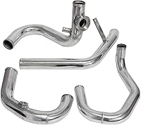 Vista 8 de Kit de Intercooler de Montaje Delantero Kit de Tubo Kit de Brida Sensor Para VW Jetta Golf GTI GL GLI GLS MK4 1.8T 1998-2005 Tornillo