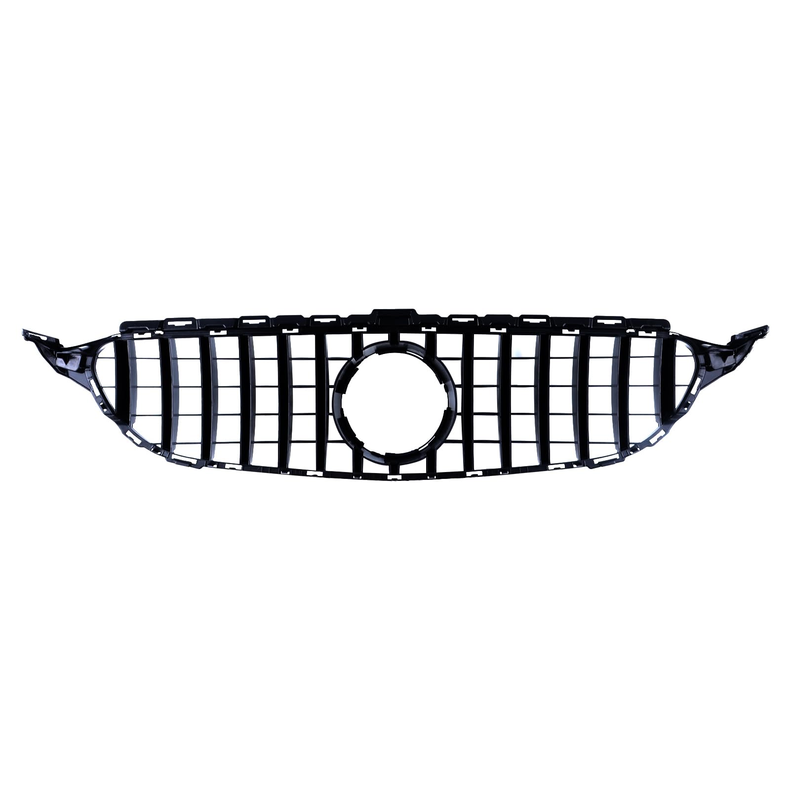 W205 Kühlergrill für Mercedes C-class W205 S205 2014 2015 2016 2017 2018 Sport Schwarz glänzend grill