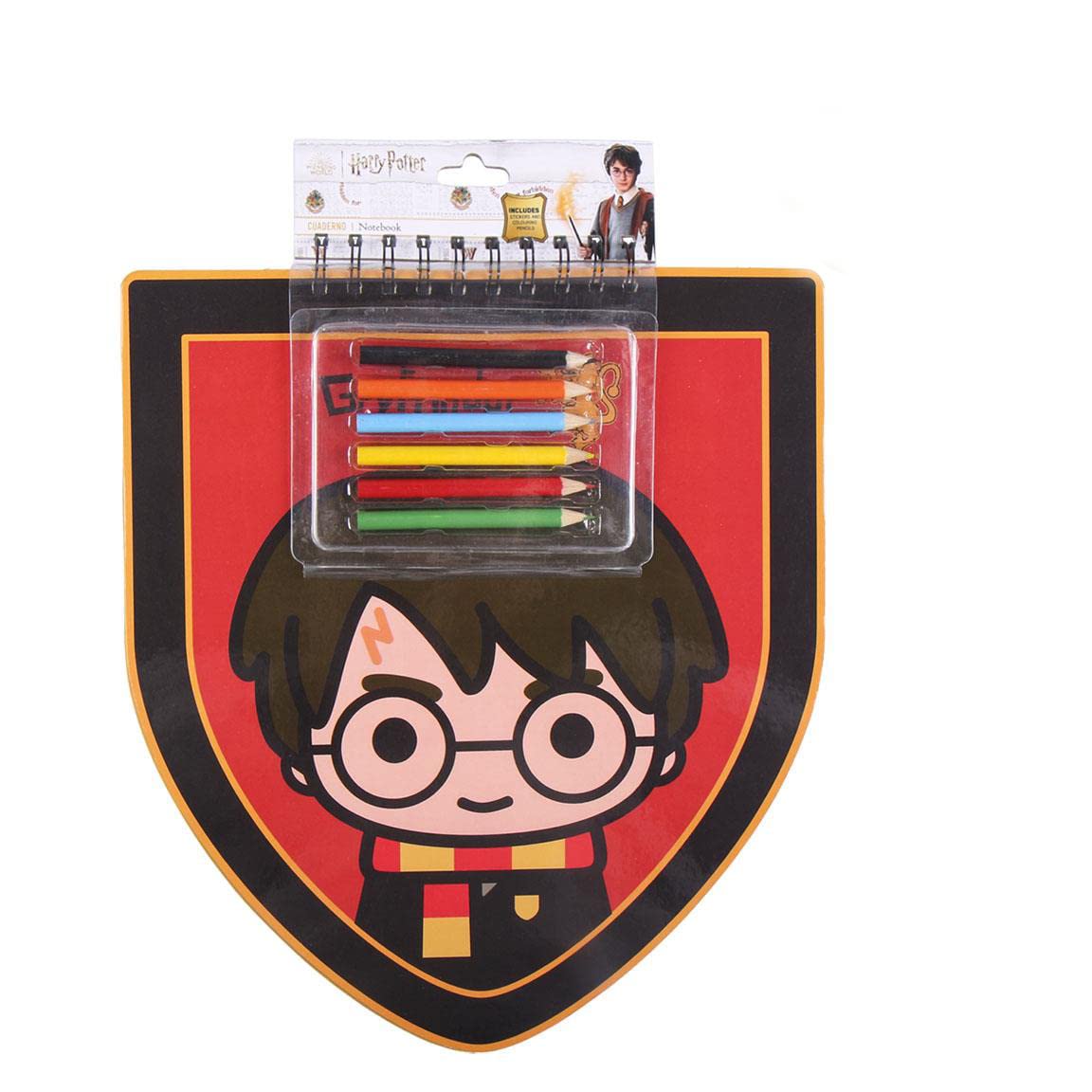NOTEBOOK COLORES HARRY POTTER
