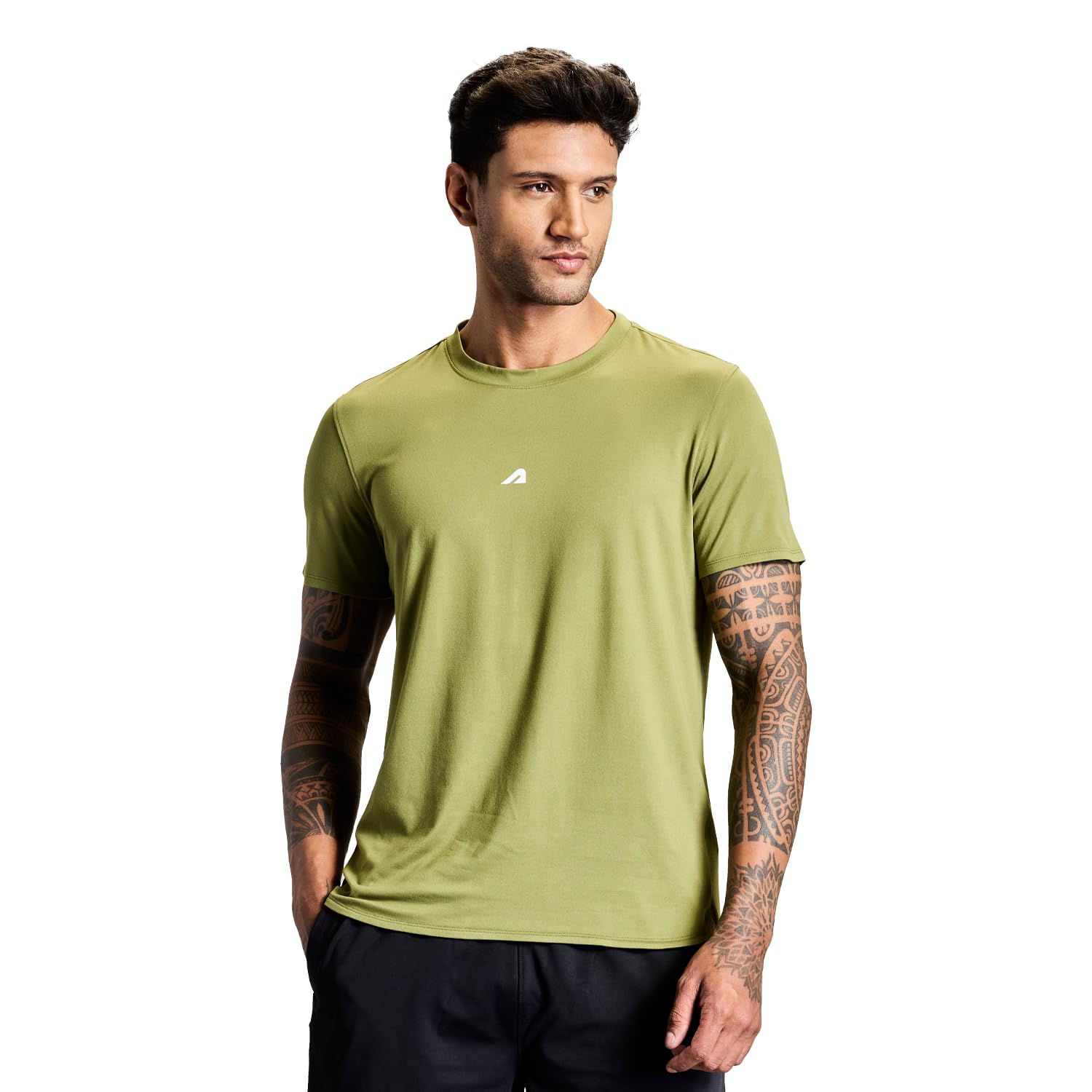 Boldfit Gym T-Shirts for Men – Premium Poly-Spandex Sports Tshirt, Moisture-Wicking, Anti-Odor, Stretch Fit Running & Workout Tees for Active Lifestyle for Man
