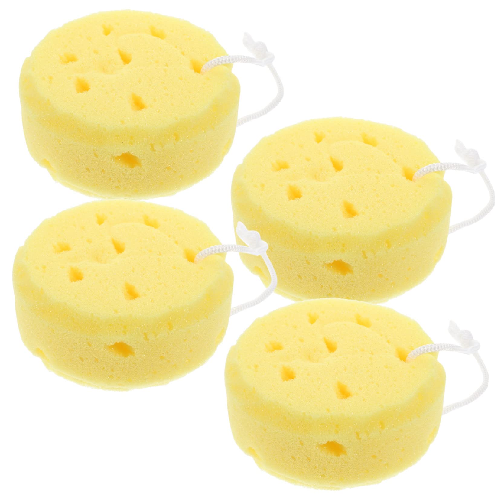 Beaupretty 16piezas Esponja De Baño Para Esponja Corporal y Exfoliante Para Hombre y Mujer Diseño De Caras Para Limpieza y Cuidado Piel