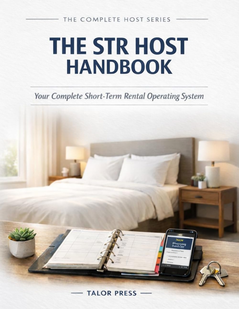 The STR Host Handbook: Your Complete Short-Term Rental Operating System — Guest Management, Cleaning Protocols, Income Tracking, Reviews, and More Across Three Full Years