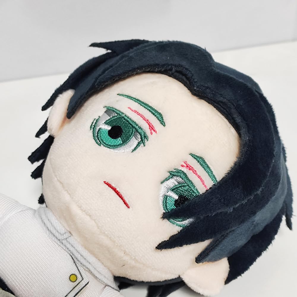 Amazon.co.jp: JCvCX 黒髪の少年 白いシャツのぬいぐるみ フィギュア