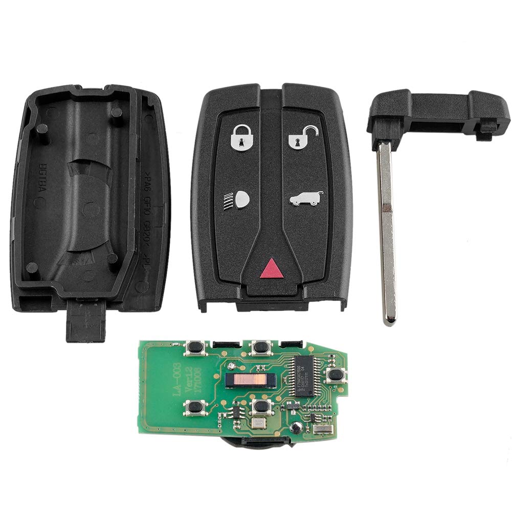 Pilot zdalnego sterowania, PFC7953 5-przyciskowy chip bezkluczykowy do samochodu Freelander 2 434 MHz