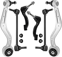 Vista 73 de Detroit Axle - Kit de brazos de control delantero RWD para Mercedes-Benz E320 E420 E430 E55 AMG, 2 brazos de control inferiores, 2 brazos de control