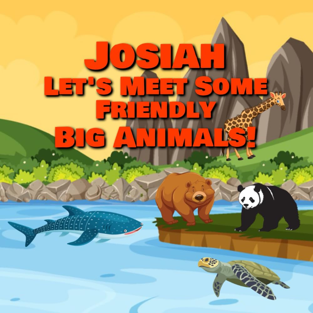 Josiah Let’s Meet Some Friendly Big Animals!