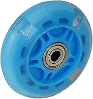 Rodas de LED de 80 mm, rolamentos ABED 7, substituição para rodas de skate de scooter, várias opções de cores (verde)