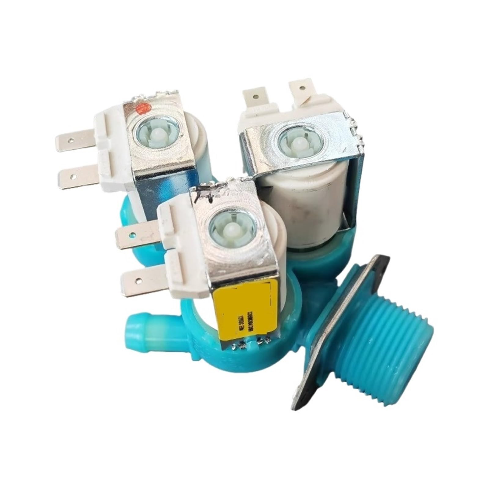Hizon 1Pcs Washing Machine Inlet Valve Electronic Valve,Compatible For Samsung, Dc62-00233K 12V Wd10t504dbx Wd10t634dsx Dbn