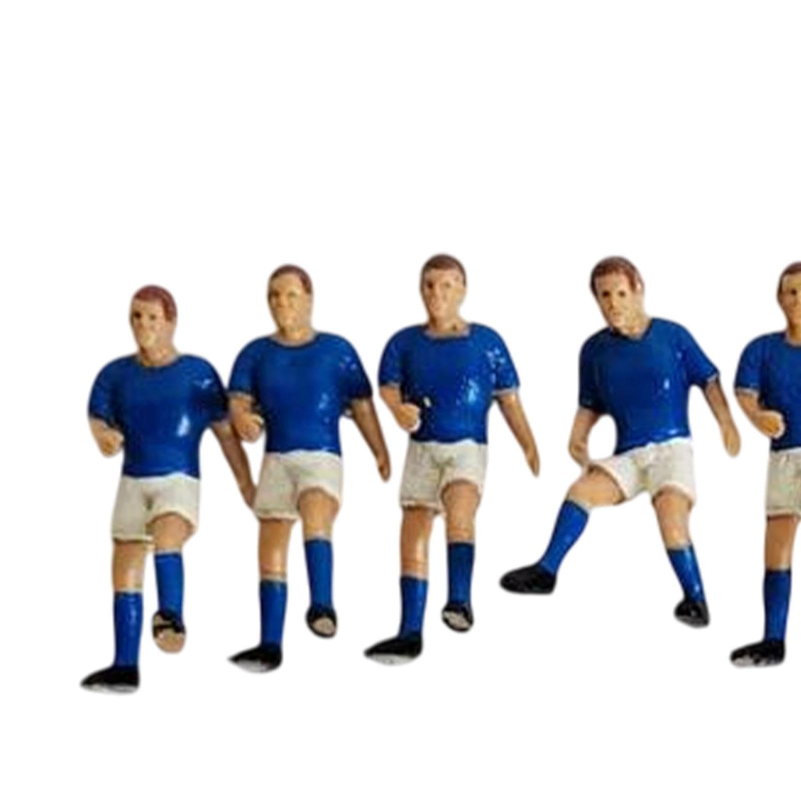Amazon | Generic ミニチュアサッカー選手おもちゃフィギュア 22個