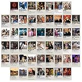 50PCS 80s Movie Posters Aesthetic Pictures Wall Collage Kit, Classic Movies Photo Collection Collage, Warm Color Room Decor for Girls, Wall Art Posters Prints for Room, Dorm Photo Display, Poster for Bedroom (color-13)