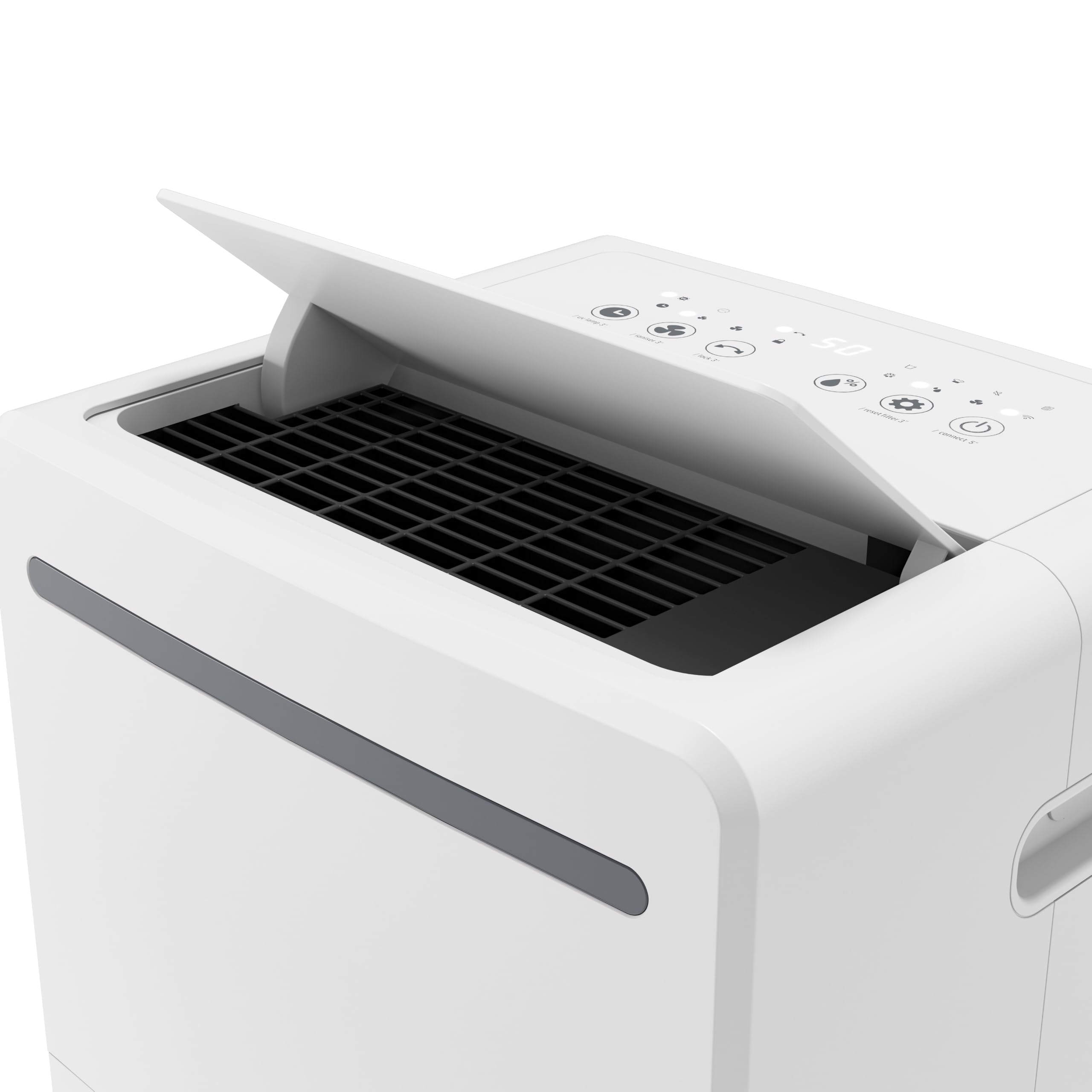Olimpia Splendid 02720 Aquaria S2 24 NW - Deumidificatore 24 litri/giorno con WiFi, Tripla Filtrazione, Ionizzatore integrato e sanificazione UV– per Ambienti Fino a 100 m³
