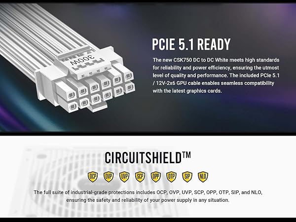 ANTEC 電源ユニット CSK750DC 出力750W ホワイト 80PLUS BRONZE 認証取得 高耐久 電源ユニット Antec CSK750DC White - 3