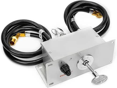 onlyfire All-in-One Natural Gas Fire Pit Ignition System Kit (Includes