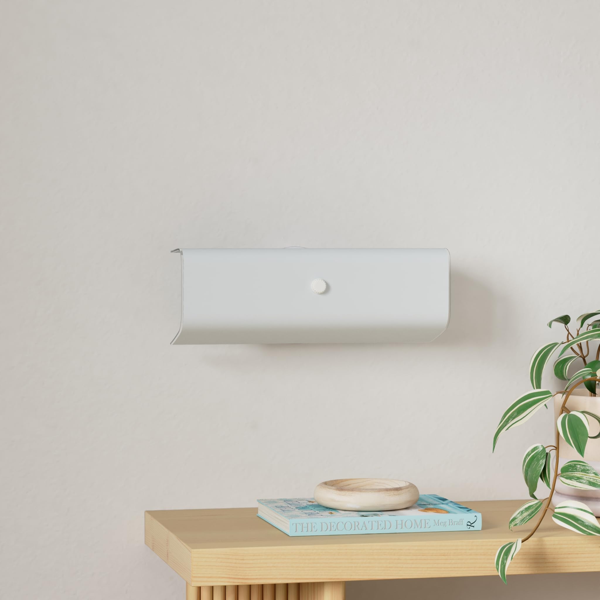 Boston Harbor V88WH02-4413H-3L 6846729 Dimmable Wall Light Fixture, (2) 75/18 W, Medium, A19/Cfl Lamp, White