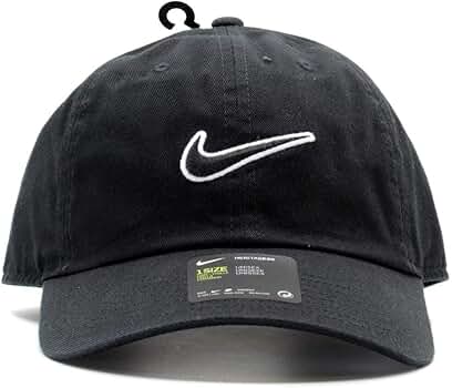 Amazon | [ナイキ] Unisex Essentials Heritage86 Cap Black