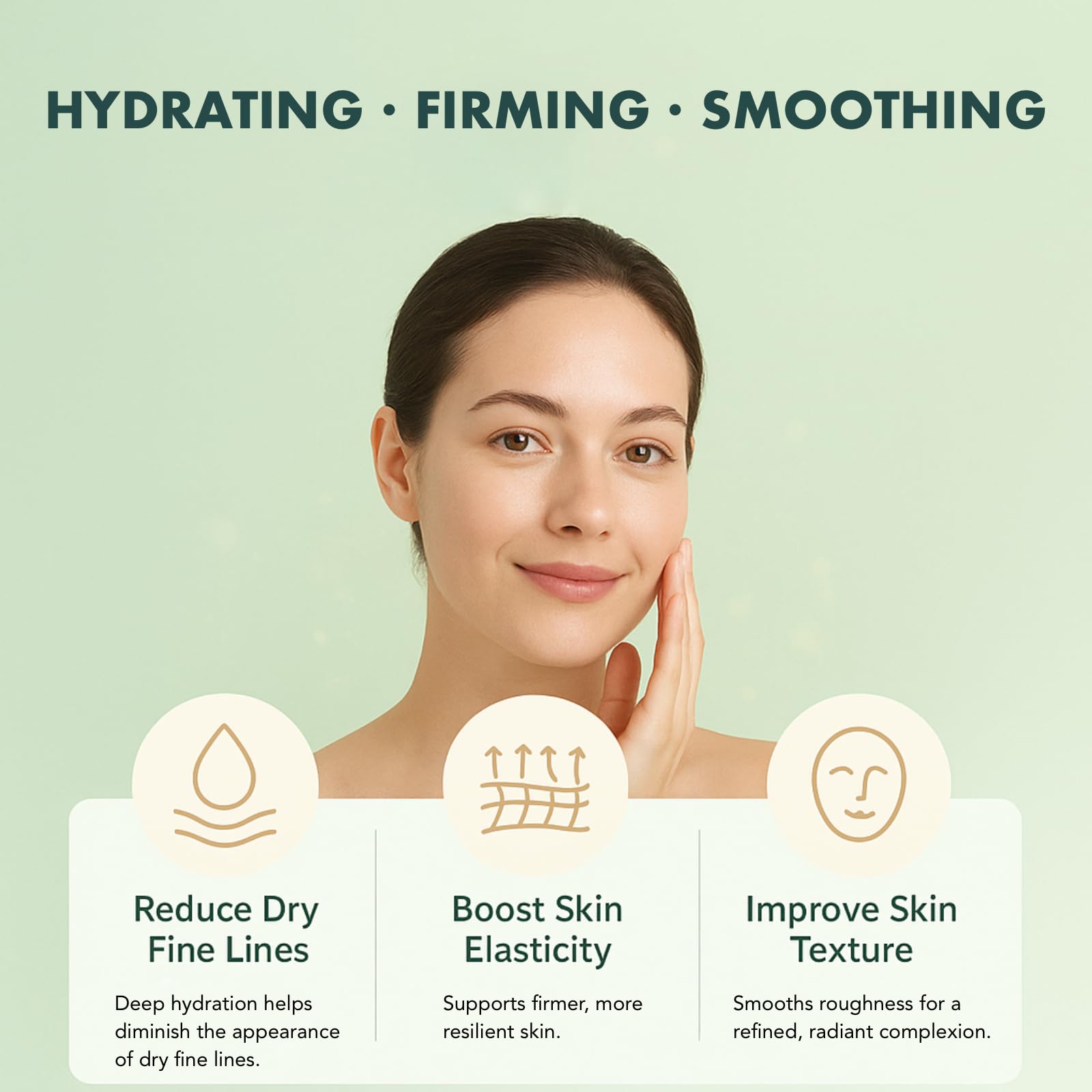 Face Serum, Liquid Solution, Aloe Vera Facial Serum for Deep Hydration & Plump Skin, Anti-Wrinkle & Anti-Aging Serum for Face - Image 2