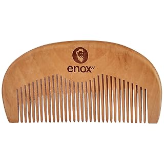 Pente De Madeira Para Barba Enox