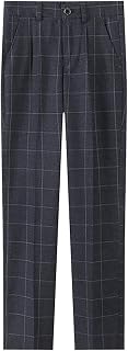 Pantalones de deporte para niños, pantalones de chándal para niños, cintura elástica, pantalones de chándal relajados para niñas, gris, 5-6 años