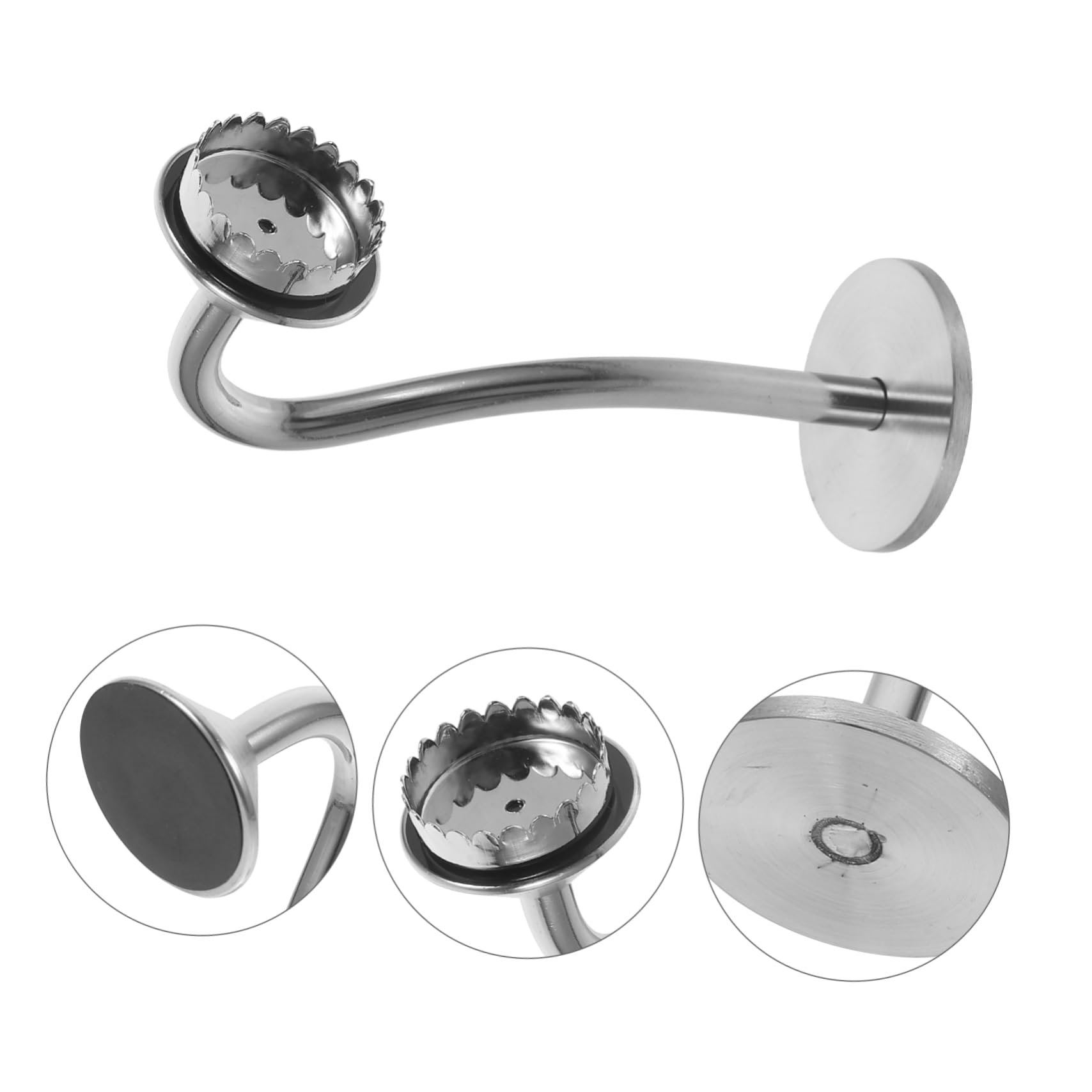 Gatuida 3piezas Soporte De Jabón Magnético Inoxidable para Baño y Cocina Instalación Pared Sin Taladrar Organizador De Jabón Drenaje Natural y Ventilación para Jabones Artesanales y