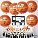 KatchOn, Big 22 Inch Basketball Balloons - Pack of 6, Basketball Foil Balloons | Basketball Balloon, Basketball Party Decorations, Basketball Senior Night Decorations | Basketball Birthday Decorations