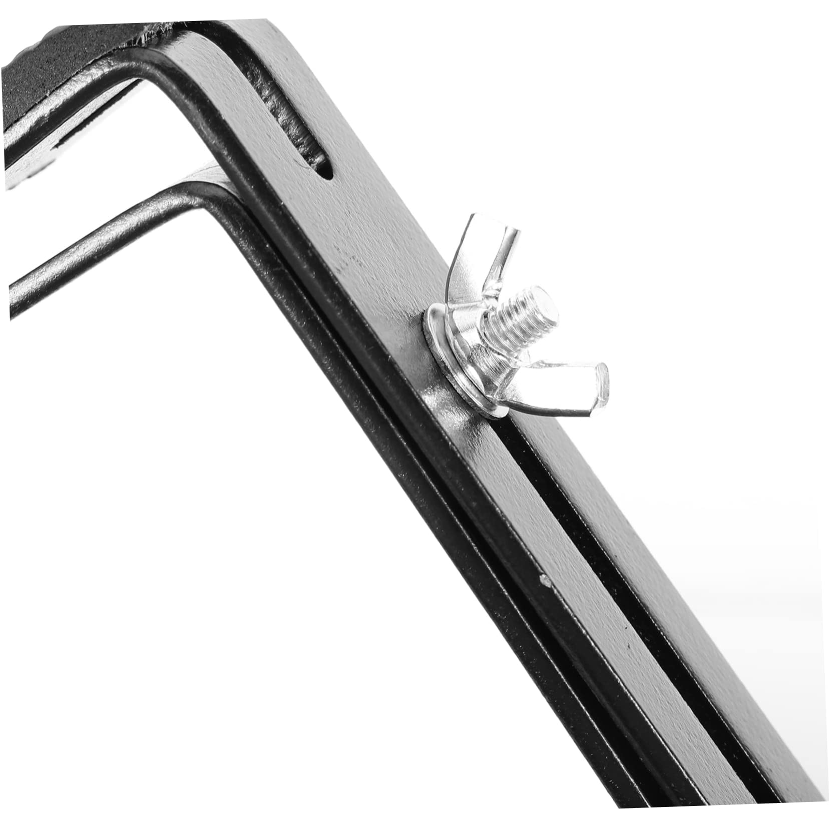 Verstellbarer Blumenkastenhalter 2 Stück aus Metall Schwarzer 20cm Hängehalter für Balkon Fensterbank für Draußen