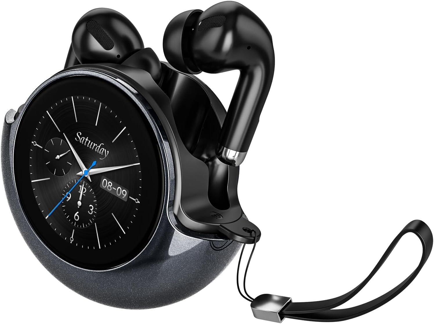 TRAUSI Beiyong - Auricolari wireless con custodia di ricarica, cuffie Bluetooth 5.4 con cancellazione del rumore