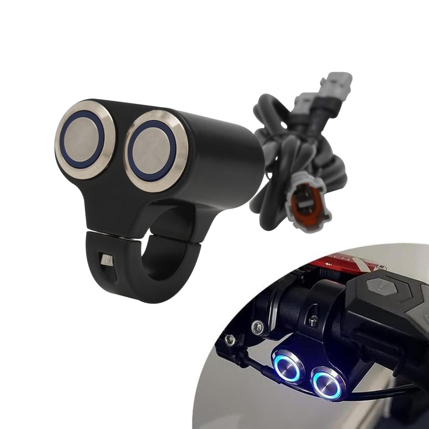 Für Sur Ron Ultra Bee Scheinwerfer Schalter Lichtstecker Plug Play Zubehor Fur Motorrad Modifikation 2023 Teile