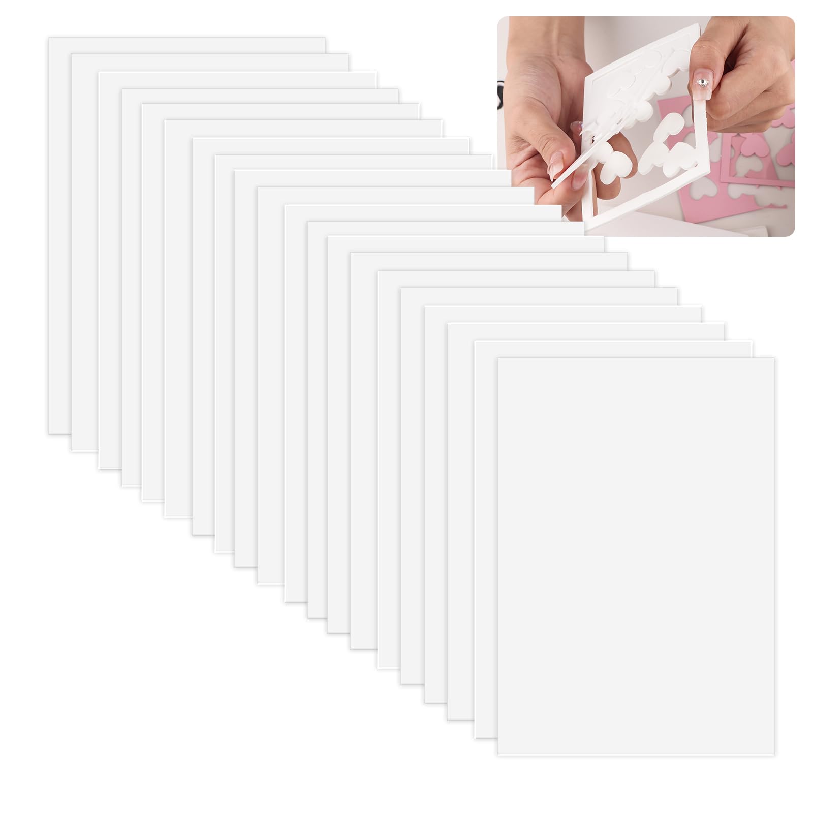 Mousse adhésive double face de 2 mm pour ajouter de la profondeur à vos créations