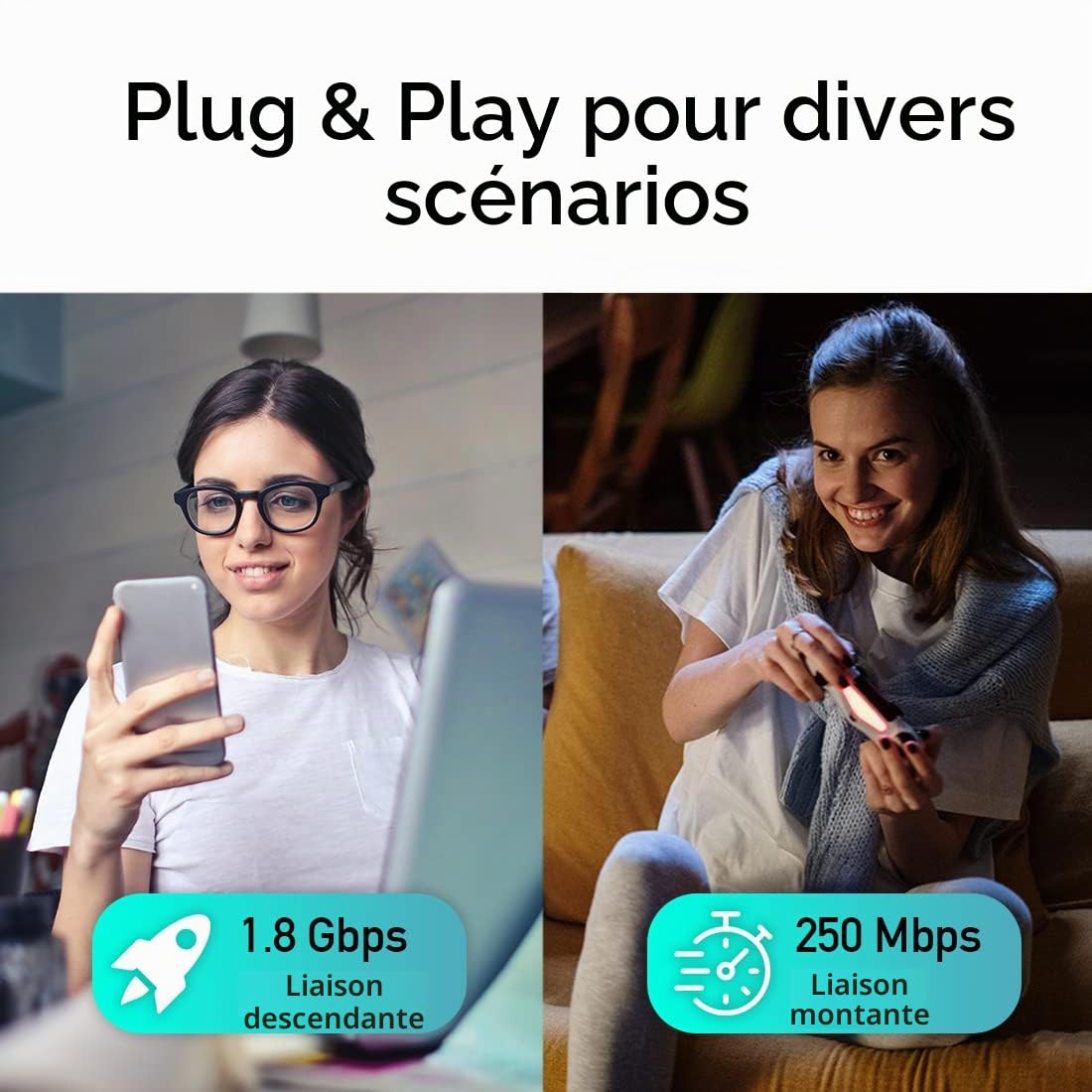 Livewire Routeur 5G CPE Pro 3, H138-380, débloqué CAT19 Smarthome sans Fil 5G Double Bande, Liaison descendante 1,8 Gbit/s avec Wi-FI 5 GHz, connectez jusqu'à 128 appareils pour Un système de réseau