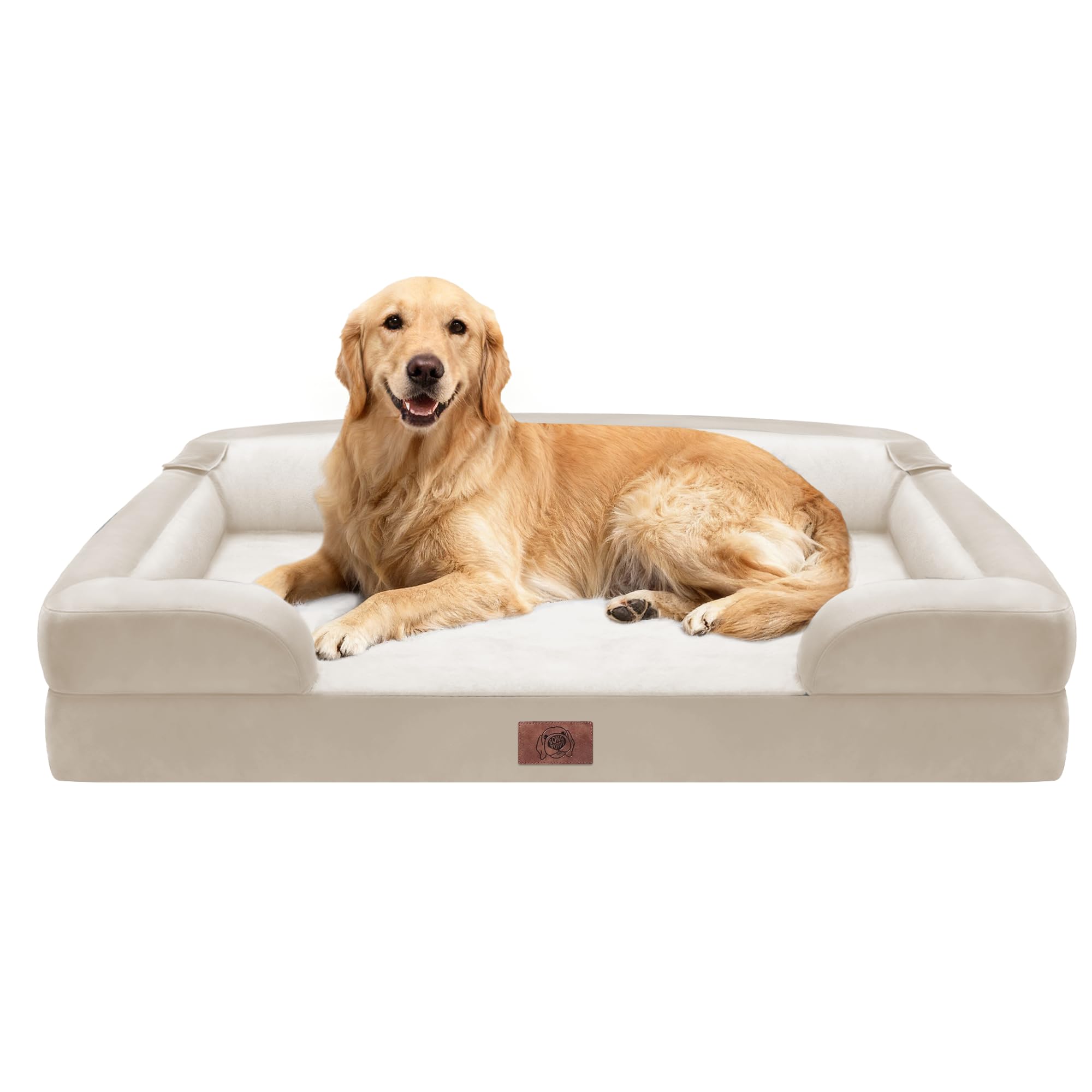 SongPuppy Waterproof Orthopedic Dog Bed for Extra Large Sized Dogs