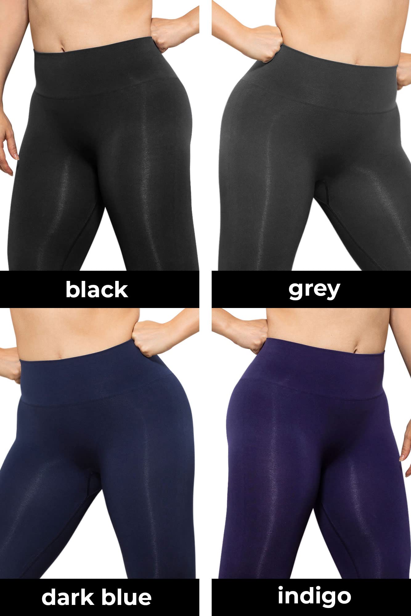 Farmacell Legging Femme Gainant Anti-Cellulite à Effet FIR, Made in Italy, 609YM